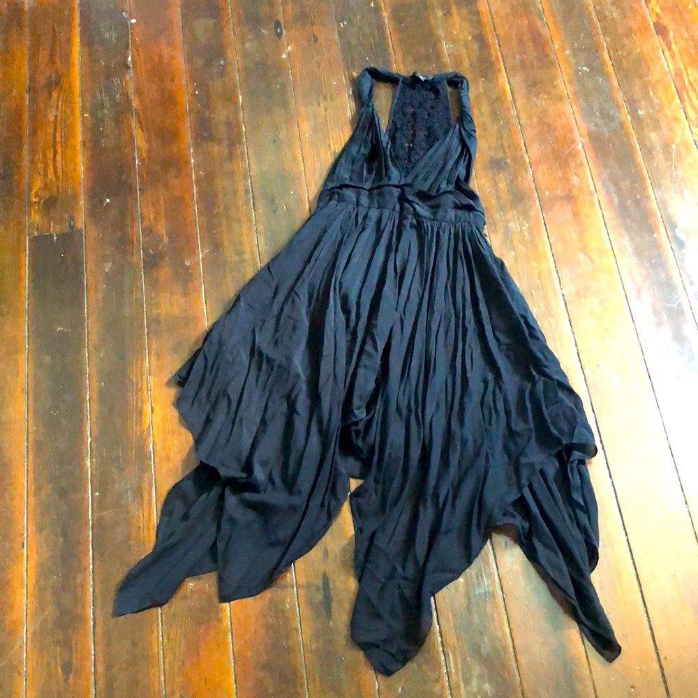 Black Flowy Sundress.